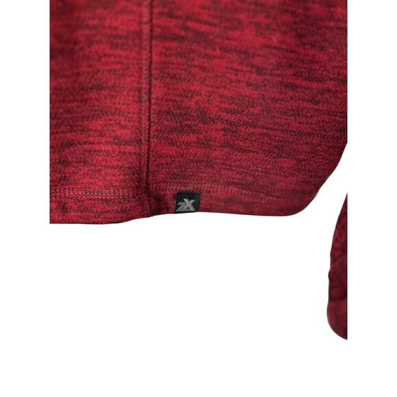 ZeroXposur Men's XL Gray Cranberry Black Trim Half Zip Pull Over Stretch Wrist - Picture 5 of 7